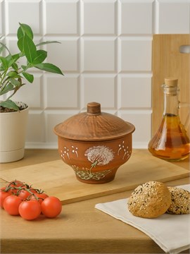 69-549 Кастрюлька "Одуванчик З" 0,9 л. ; высота - 9см, ширина - 14см, длина - 14см 69-549