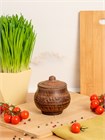 69-134 Горшок для жаркого/для специй (Колос) 0,3 л. ; высота - 11см, ширина - 10см, длина - 10см 69-134