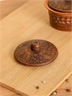 69-137 Кокотница для жульена с крышкой (Колос) 0,25 л. ; высота - 8см, ширина - 10см, длина - 10см 69-137