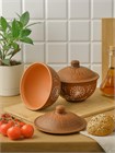 69-426 Кокотница большая (Одуванчик Б 0,7 л. ; высота - 14см, ширина - 15см, длина - 15см 69-426