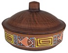 69-659 Жаровня с крышкой (Оливия) 0,45 л. ; высота -9,5см, ширина - 15см, длина - 15см 69-659