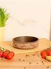 69_358.Ш Жаровня (Кеци) (Орнамент) 0,65 л. ; высота - 4см, ширина - 15см, длина - 15см (2) 69_358.Ш