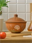 69-526 Кокотница большая (Одуванчик З) 0,7 л. ; высота - 14см, ширина - 15см, длина - 15см 69-526