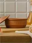 69-065 Жаровня (Кеци) (Гладь) 0,31 л. ; высота - 9см, ширина - 12см, длина - 12см 69-065