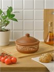 69-367 Форма для запекания (Орнамент) 0,88 л. ; высота - 12см, ширина - 16см, длина - 16см 69-367