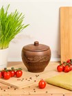 69-230 Горшок для жаркого №1 (Вьюнок) 0,7 л. ; высота - 13см, ширина - 13см, длина - 13см 69-230