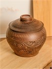 69-230/1 Горшок для жаркого №2 (Вьюнок) 0,7 л. ; высота - 14см, ширина - 13см, длина - 13см 69-230/1