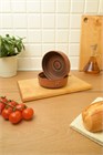 69_438.Ш Форма для запекания / Кокотница (Одуванчик Б) 0,25 л. ; высота - 4см, ширина - 12см, длина - 12см 69_438.Ш