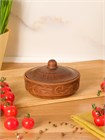 69-236 Блюдо для запекания/Кокотница с крышкой (Вьюнок) 0,25 л. ; высота - 8см, ширина - 12см, длина - 12см 69-236