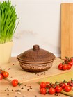 69-327 Блюдо для запекания/кокотница (Орнамент) 0,55 л. ; высота - 11см, ширина - 16см, длина - 16см (2) 69-327