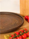 69_155.Ш Блюдо для пиццы (Сервировочное) (Колос) ; высота - 2,5см, ширина - 28см, длина - 28см (2) (2) 69_155.Ш