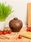 69-030/1 Горшок для жаркого №2 (Гладь) 0,7 л. ; высота - 14см, ширина - 13см, длина - 13см 69-030/1