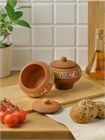 69-633 Чугунок/Горшок для жаркого(малый)/для специй (Оливия) 0,35 л. ; высота - 10см, ширина - 11см, длина - 11см 69-633