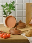 69-266 Форма для запекания / Кокотница (Вьюнок) 0,22 л. ; высота - 8см, ширина - 13см, длина - 13см 69-266