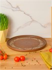 69-355.Ш Блюдо для пиццы (сервировочное)(Орнамент); высота - 2,5см, ширина - 28см, длина - 28см 69-355.Ш