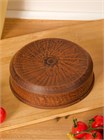 69_258.Ш Жаровня (Кеци) (Вьюнок)  0,65 л. ; высота - 4см, ширина - 15см, длина - 15см (2) 69_258.Ш