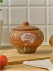 69-533 Чугунок/Горшок для жаркого(малый)/для специй (Одуванчик З) 0,35 л. ; высота - 10см, ширина - 11см, длина - 11см 69-533