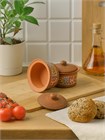 69-637 Кокотница для жульена с крышкой (Оливия) 0,25 л. ; высота - 8см, ширина - 10см, длина - 10см 69-637