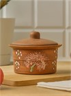 69-537 Кокотница для жульена с крышкой (Одуванчик З) 0,25 л. ; высота - 8см, ширина - 10см, длина - 10см 69-537