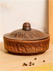 69-036 Блюдо для запекания/Кокотница с крышкой №1 (Гладь) 0,25 л. ; высота - 8см, ширина - 12см, длина - 12см 69-036