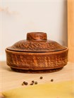 69-036/1 Блюдо для запекания/Кокотница с крышкой №2(Гладь) 0,25 л. ; высота - 9см, ширина - 12см, длина - 12см (2) 69-036/1