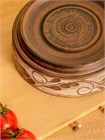 69-338 Форма для запекания / Кокотница  (Орнамент) 0,25 л. ; высота - 4см, ширина - 12см, длина - 12см (2) (2) 69-338